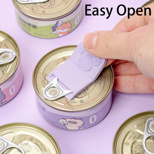 Cute Cat Paw Can Opener – Ergonomic Ring Pull Tool for Pet Food, Protects Nails, Kitchen Accessory for Cats & Dogs