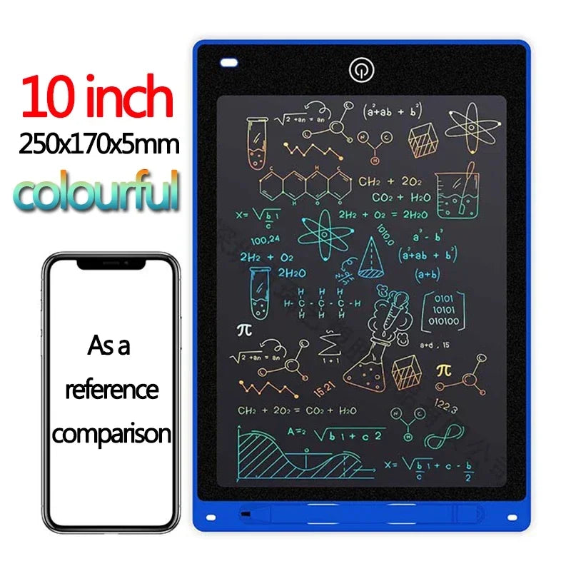 10/12 Inch LCD Writing Tablet - Drawing Board for Kids, Graffiti Sketchpad and Handwriting Blackboard, Magic Toy Gift