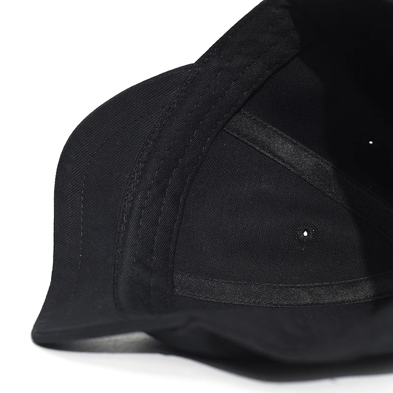 Men's & Women's Short Brim Cotton Baseball Cap – Vintage Casual Dad Hat, Adjustable Trucker Style with Nylon Fastener Tape