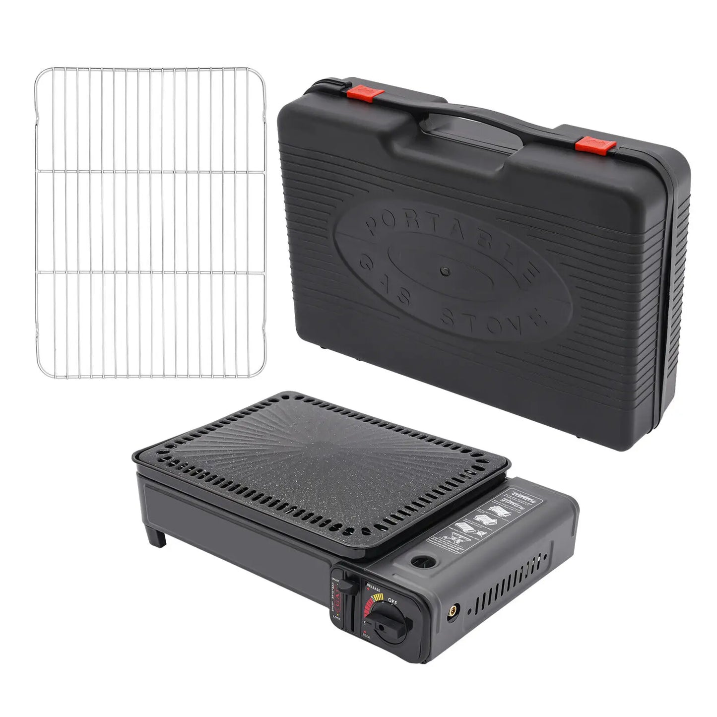 Portable Butane Grill Stove – Compact Gas Cooker for Camping, Traveling & Trekking