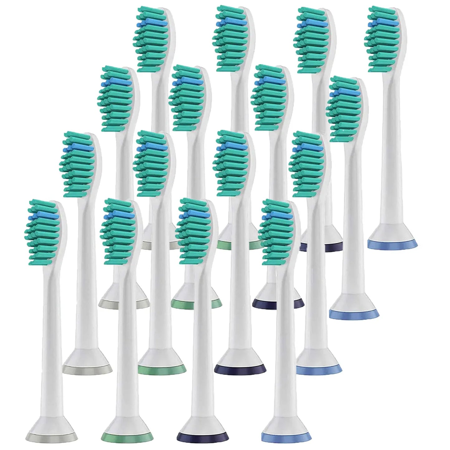 4-32PCS Replacement Toothbrush Heads – Compatible with Philips Sonicare Electric Toothbrush Models 1100/2100/4100/4300/5100/5300/6100