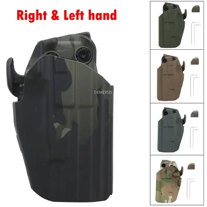 Adjustable Gun Holster — Right/Left Hand Waist Carry Case for Tactical Pistols