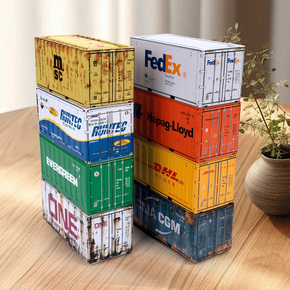 Mini Iron Storage Box - Creative Desktop Miniature Container for Small Items, Collectibles & Christmas Gifts