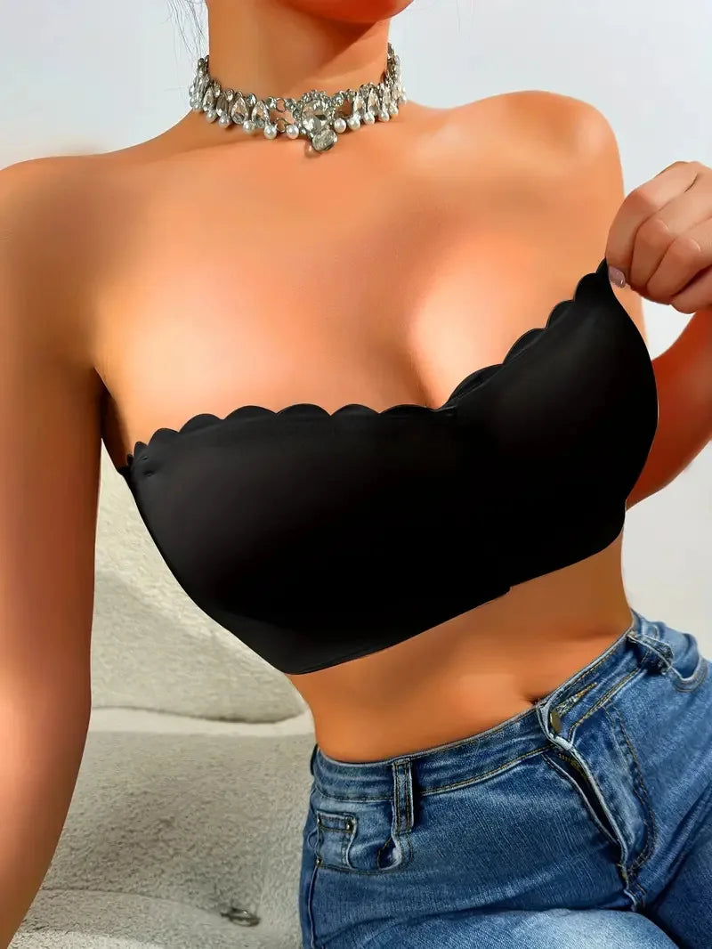 Front Button No-Wire Bra — Smooth, Breathable, Comfortable Underwear, Solid Color, Invisible & Seamless Design
