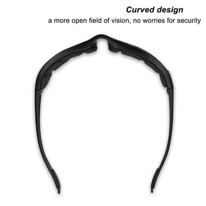 Universal Polarized Motorcycle Sunglasses - UV400 Anti-Fog Clear Lens Moto Goggles for Riding and Wind Protection
