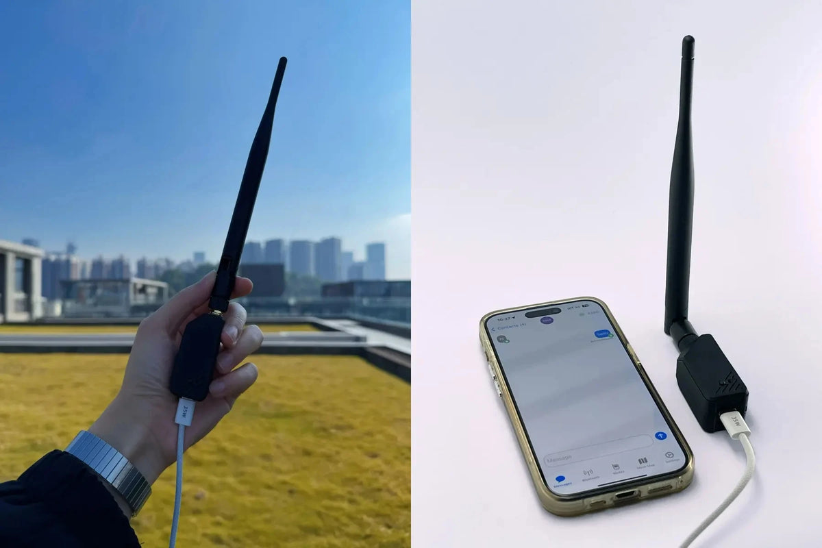 XIAO ESP32-S3 Wio-SX1262 LoRa Kit - Meshtastic 868/915MHz Wireless Development Board with 2dBi External Antenna, 3D Case, Wi-Fi, BLE, and LoRaWAN
