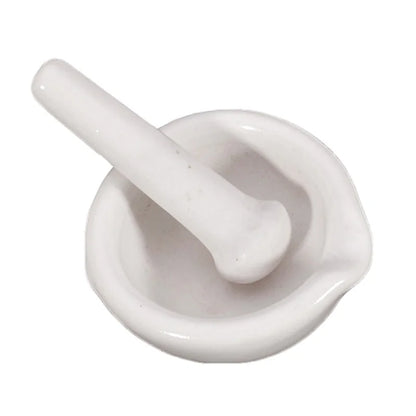 6ml Mini Porcelain Mortar and Pestle Set – Small Grinding Bowls for Mixing, Toppings & Herbs