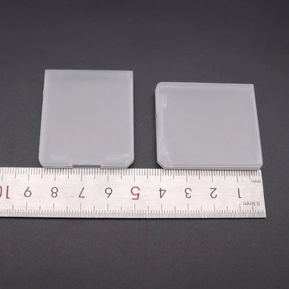 Clear Plastic Game Cartridge Cases - Dustproof Storage Boxes for Nintendo New 3DS, New 3DS LL, NDS & DSi