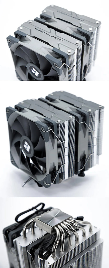 Thermalright PA120 AGHP 3.0 CPU Cooler – 6 Heat Pipes, Dual Tower Radiator, Double Fans, Top Cover, LGA1700 Support