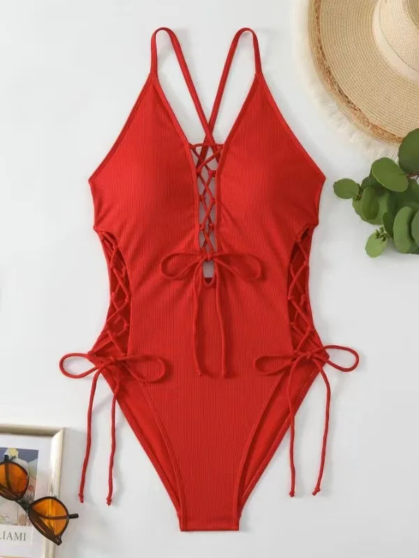 Women’s Floral Tankini Swim Set - Adjustable Strap Vest Top & Drawstring Shorts Bikini Beachwear for Summer