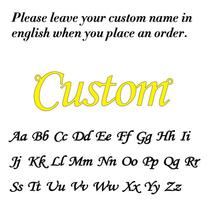 Personalized Gold Name Necklace - Custom Handmade Lip Chain Jewelry Gift for Women, Moms & Birthdays