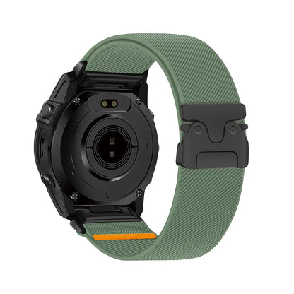 Nylon Quick Fit Watch Strap - 20mm 22mm 26mm Replacement Band for Garmin Fenix, Tactix & Instinct Series