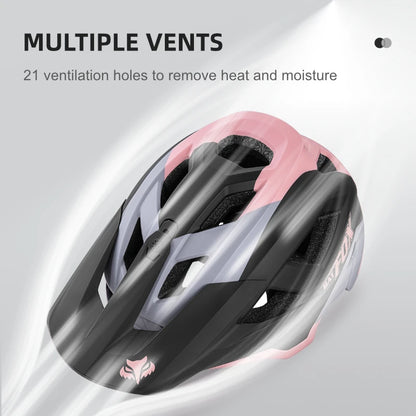 BATFOX Lightweight Cycling Helmet for Men & Women – Road MTB Bicycle Safety Helmet with Comfort Lining, Drop Resistant Protection Bike Gear