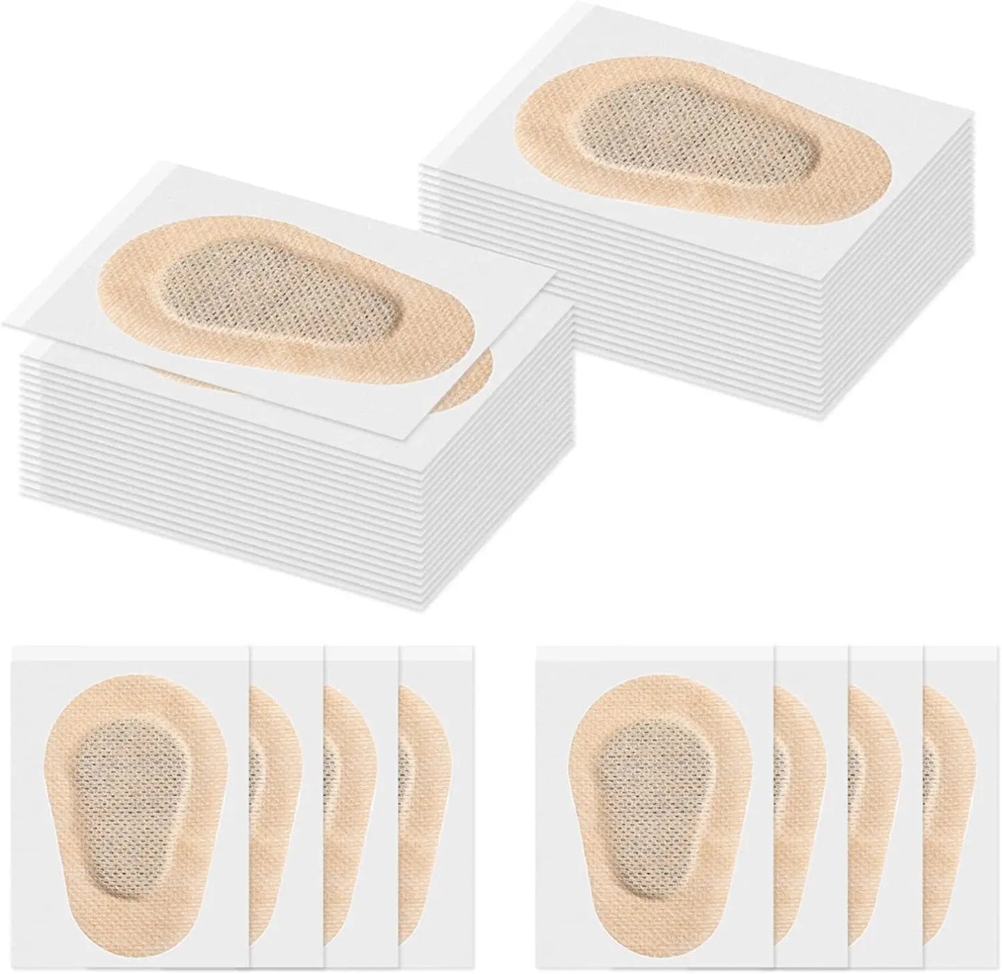 Adorable Eye Patches for Kids: 20/60pcs Disposable Breathable Bandages - Protect Eyesight, Ideal for Amblyopia, Girls & Boys