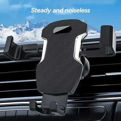 Universal Car Air Vent Phone Holder - 17mm Ball Head Round Clip Mount for Mercedes Benz Vent Outlet
