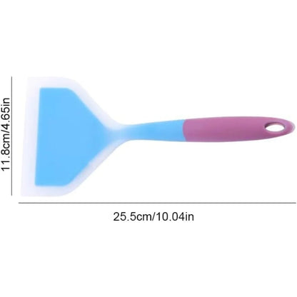 Silicone Kitchen Spatula Cooking Utensil – Non-Stick Heat Resistant Scraper for Eggs, Meat & Pizza Baking