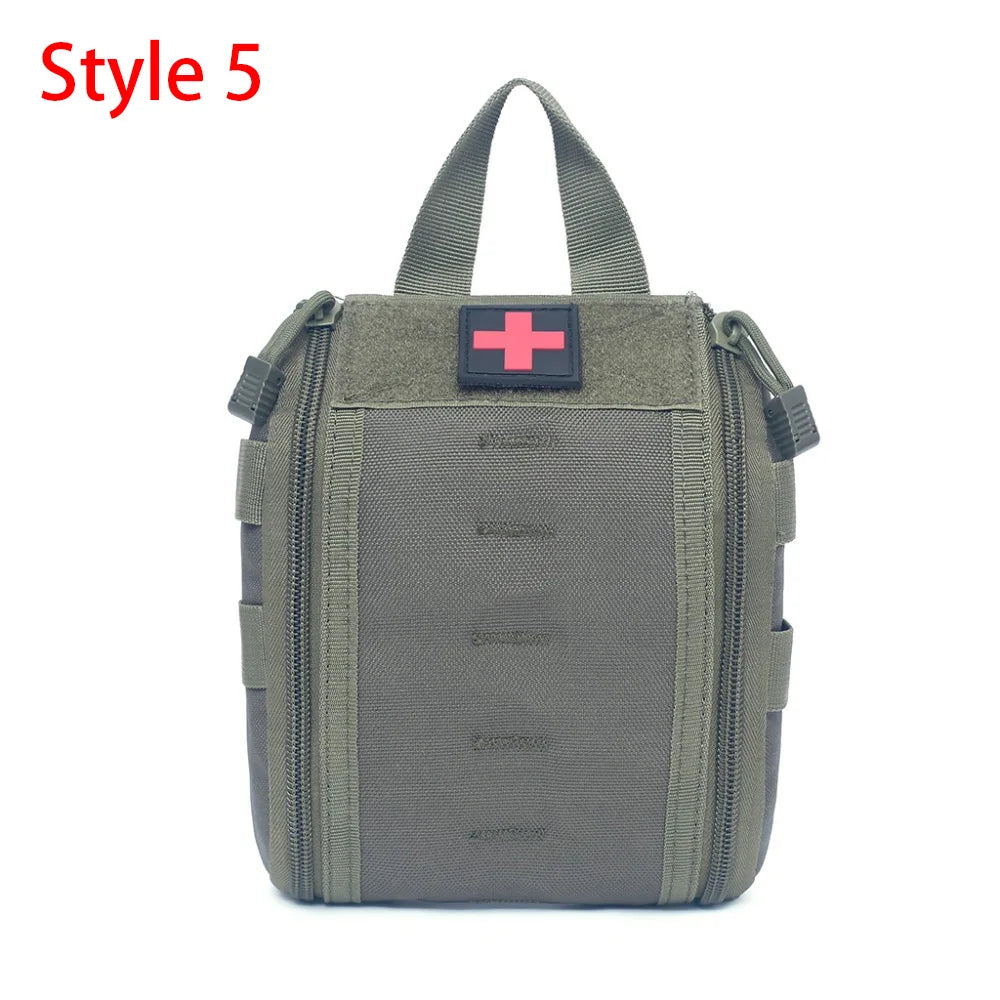 IFAK EDC Waist Bag – Outdoor First Aid & Survival Kit for Hunting, Camping, and Emergency Use