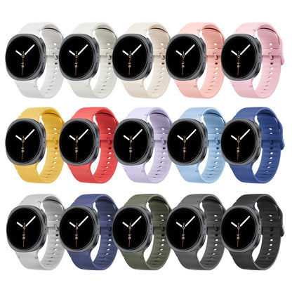 Samsung Galaxy Watch 8 Silicone Sport Strap - Replacement Band for Galaxy Watch 8 40mm/44mm and Watch 8 Classic 46mm