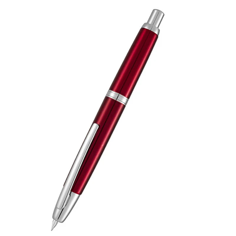 JinHao 10 Matte Black Fountain Pen — F/EF Nib Writing Pen for Office, School & Gifts