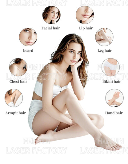 2-in-1 808nm Diode Laser Hair Removal & Picosecond Tattoo Machine – Portable 4000W Q-Switched Device