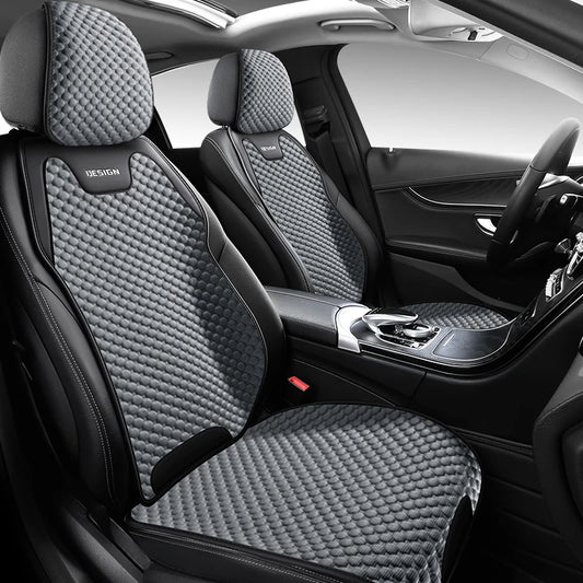 Ice Silk Car Seat Cushion - Breathable Ventilated Universal Front Seat Cover for All Seasons Comfort & Durability