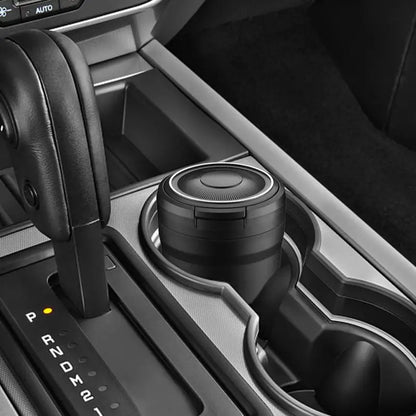 Car Ashtray Garbage Coin Storage with LED Light | Portable Detachable Vehicle Ashtray Holder | Interior Parts