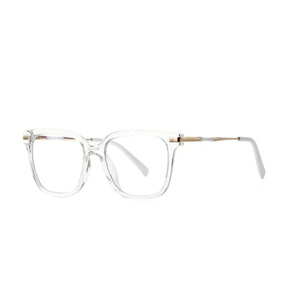 VICKY Women’s Reading Glasses - Anti Blue Light Geometric Pink Frame Prescription Eyewear PFD2129