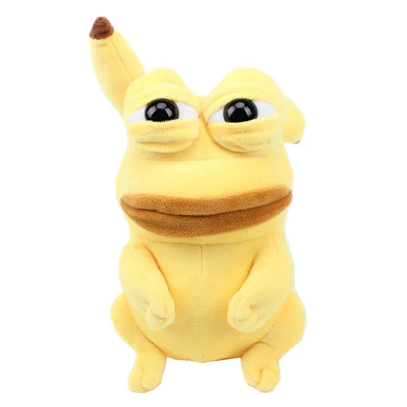 23cm Pikachu & Sad Frog Plush Toy – Kawaii Pokémon Cosplay Pillow Gift