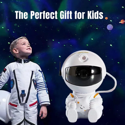 Galaxy Star Projector LED Night Light: Astronaut Lamp for Bedroom Decoration - Home Decorative Children's Gift, Starry Sky Projection