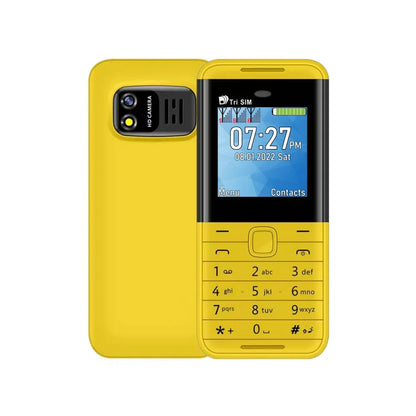 SERVO BM5310 Mini Mobile Phone — 3 SIM Card, 3-Standby, Auto Call Recorder, Bluetooth, Speed Dial & Magic Voice, 1.3" Compact Phone