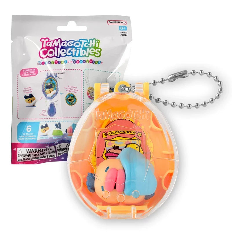 Bandai Tamagotchi Collectible Blind Box - V1–V4 and Paradise Mini Figure Pendants, Cute Bean Dolls and Character Toys