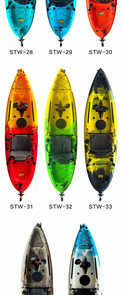 Modular Electric & Pedal-Driven Kayak – Portable Detachable Canoe, Lightweight Inflatable Folding Boat for Fishing & Adventure