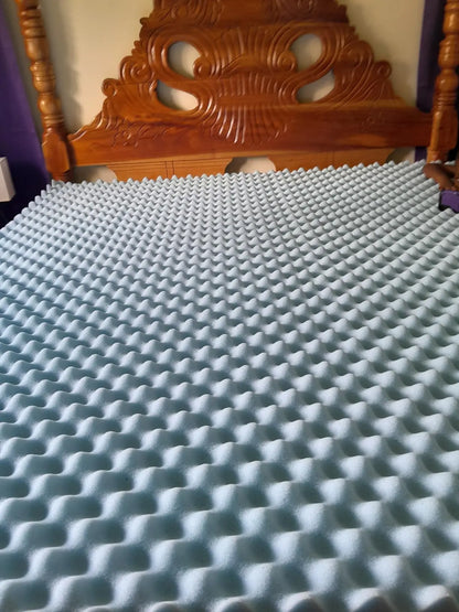 Memory Foam Tatami Mattress Topper - 2 Inch Gel-Infused Foam, Plush & Pressure-Relieving, CertiPUR Certified