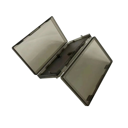 4-in-1 Game Card Case — Transparent Plastic Protective Storage Box for Game Boy Color, GBC & GB Game Cards