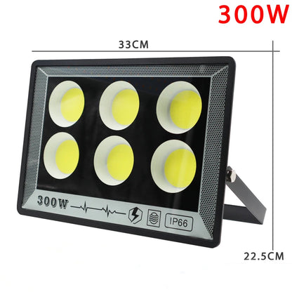 LED Flood Light - 50W-500W IP65 Waterproof Outdoor Spotlight for Garden, Street & Security Lighting