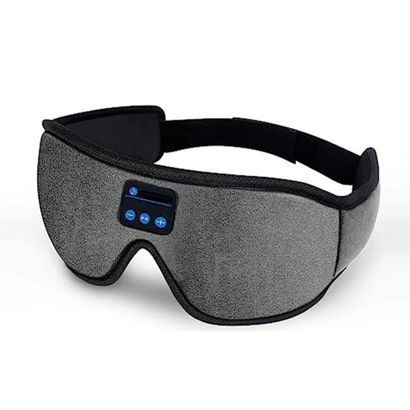 3D Eye Mask Bluetooth Sleep Headphones – Wireless Music Play with HD Speakers, Air Travel & Sleep Mask, Bluetooth 5.0