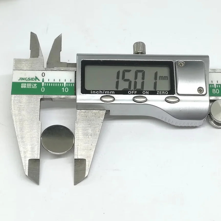 10-50PCS Disc N52 NdFeB Magnets – Strong Thin Permanent Magnets (3x1, 4x1, 5x1, 6x1, 8x1, 10x1, 15x1 Sizes)