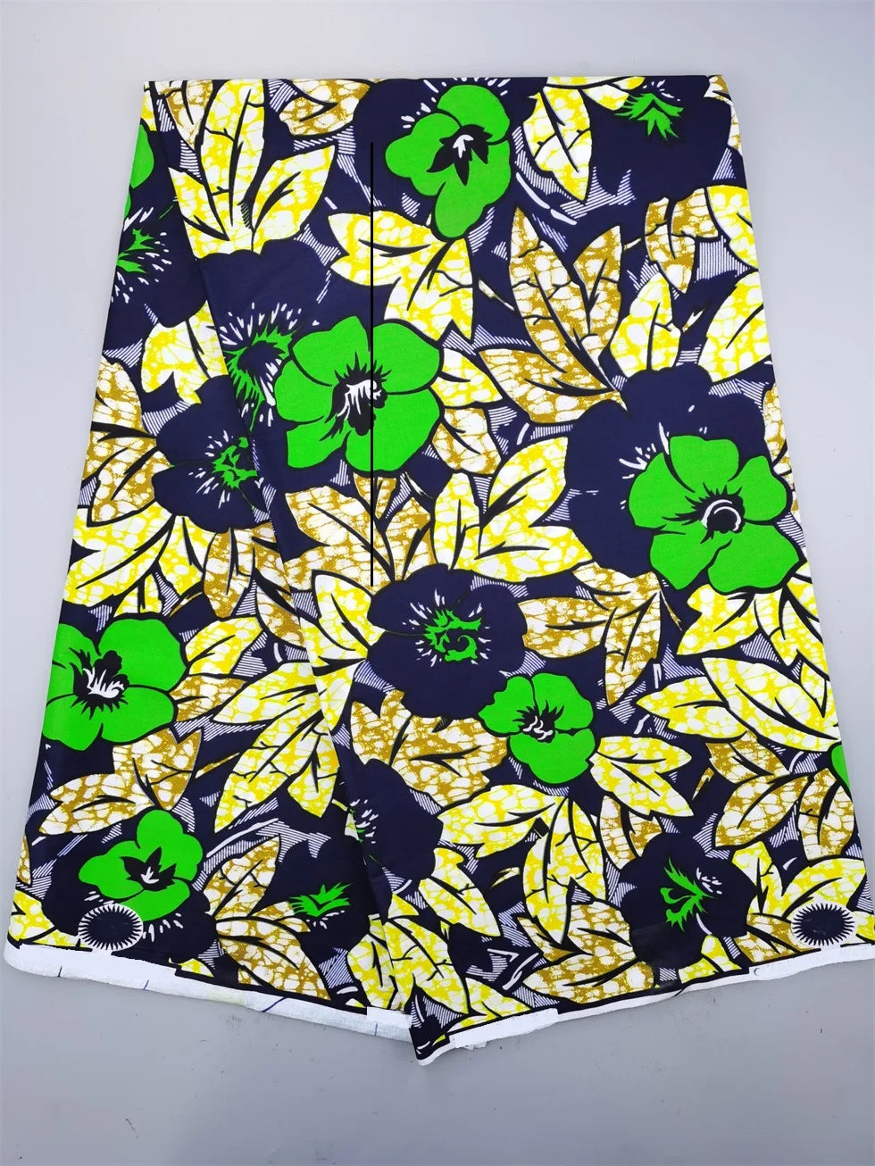 New Nigerian African Wax Fabric - 100% Cotton Real Wax Ankara Print High Quality Original Pagne Material