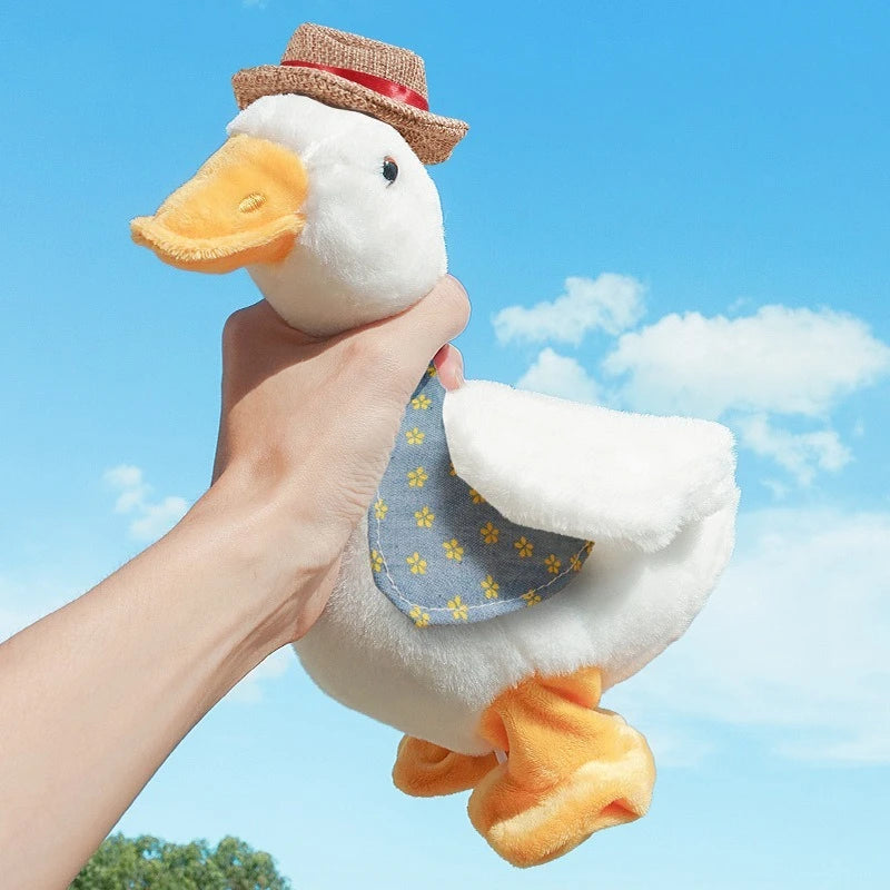 Talking Repeat Duck Plush Toy for Kids – Musical Educational Stuffed Animal Gift for Children