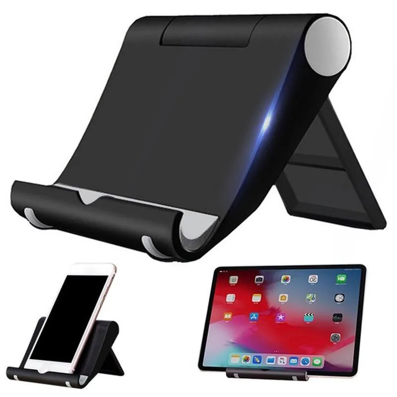 Universal Mobile Phone & Tablet Stand Holder: Desktop Desk Stand for Communication Accessories - Support for Cell Phones and Tablets