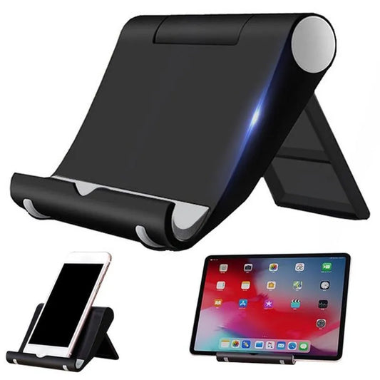 Universal Mobile Phone & Tablet Stand Holder: Desktop Desk Stand for Communication Accessories - Support for Cell Phones and Tablets