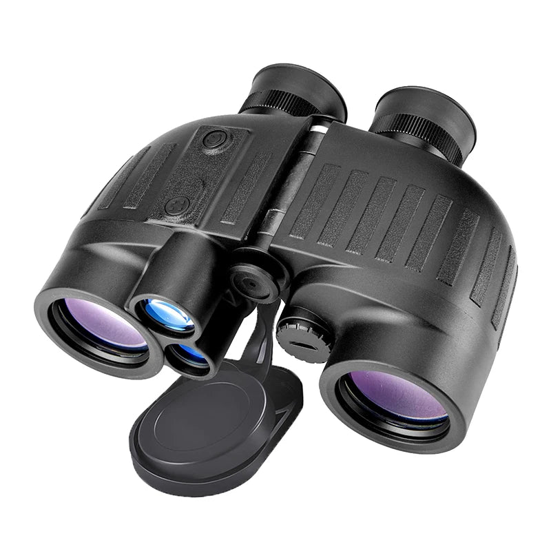 1500m Marine Binoculars for Adults – 8x40 with Rangefinder, Compass, IP65 Waterproof, UHD Field of View 8°