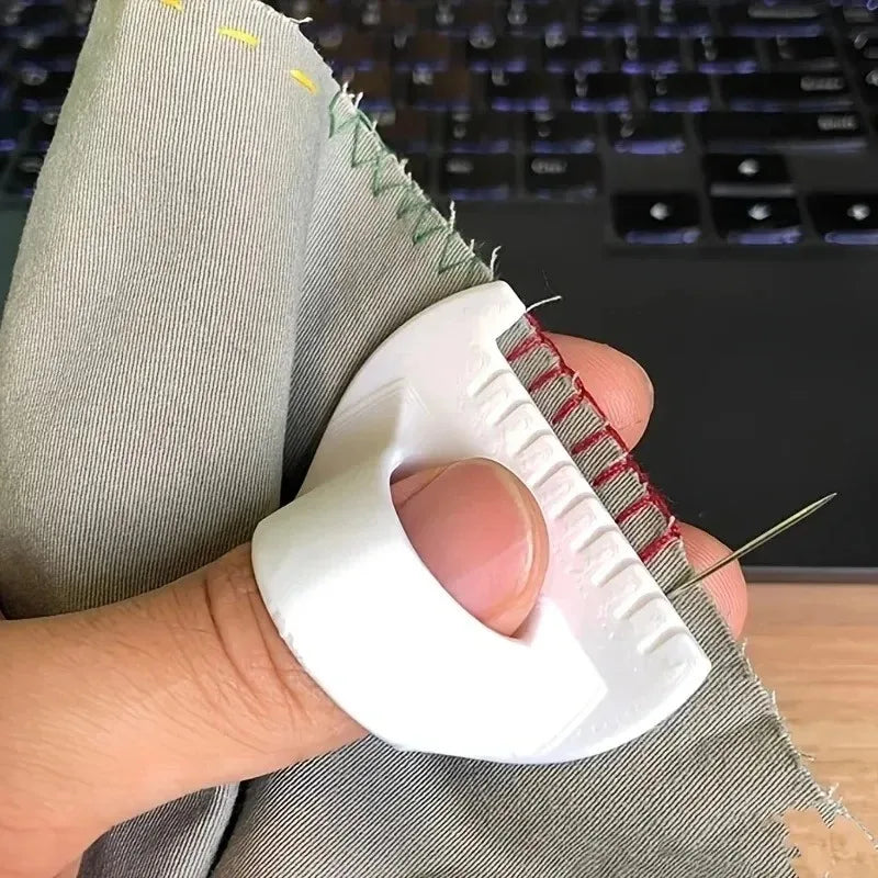Plastic Hand Sewing Guide Tool – Easy Stitch Spacing Aid (3mm & 4mm) for Beginners & Seniors DIY Sewing & Crafting Assistant