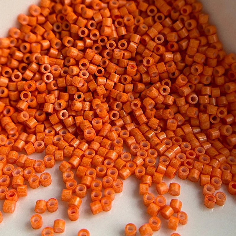 Oil Painting Color Glass Seed Beads - 11/0 Loose Spacer Beads for DIY Jewelry Making, Sewing & Craft Accessories