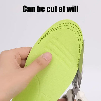 Unisex Soft Memory Foam Orthopedic Insoles – Deodorizing, Sweat-Absorbing & Antibacterial Shoe Accessories for Sports