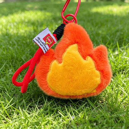 Small Spark Plush Keychain - 3D Embroidered Charm with Detachable Hanging Rope and Soft, Low-Shedding Plush