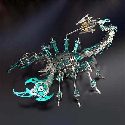 3D Metal Mechanical Insect Puzzle – Anti-Stress Assembly Toy Kit for Kids and Adults
