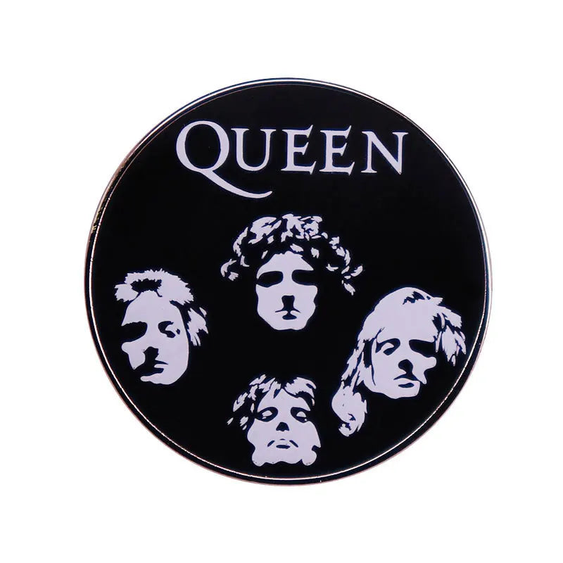 Worldwide Classic Band Logo Enamel Pin – Rap & Rock Music Badge for Hoodies, Backpacks, Decorative Accessories, Fan Gift