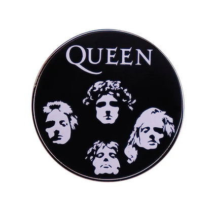 Worldwide Classic Band Logo Enamel Pin – Rap & Rock Music Badge for Hoodies, Backpacks, Decorative Accessories, Fan Gift