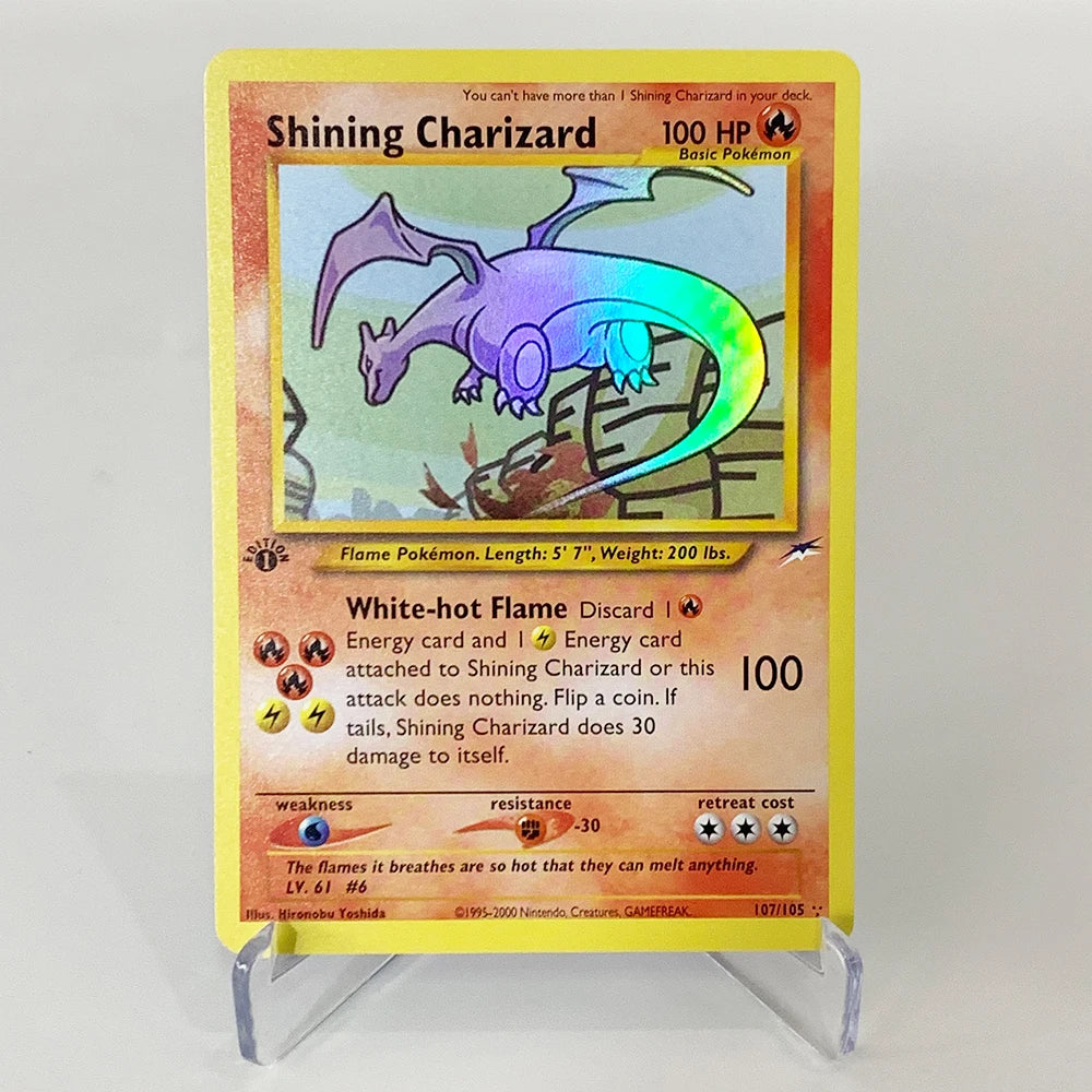 PTCG Charizard V VMAX EX GX Cards - Rare Collectible Battle and Proxy Trading Cards